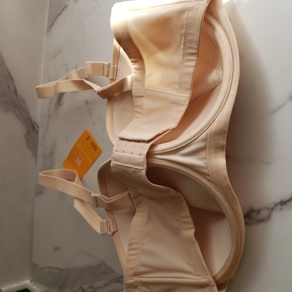 Wingslove Full Figure Bra Underwire Multiway Straps in Nude 40DDD/40F - Picture 9 of 13